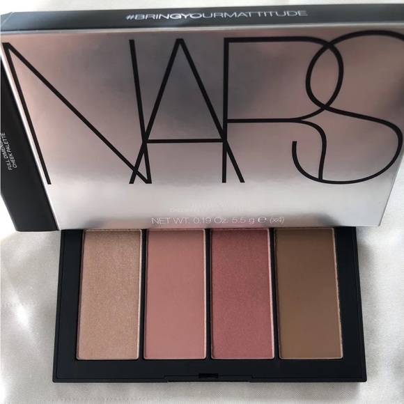 NARS Cheek Palette Full Dimension 1 BringYourMattitude 4 Pan Palette 22g NIB - Picture 7 of 12
